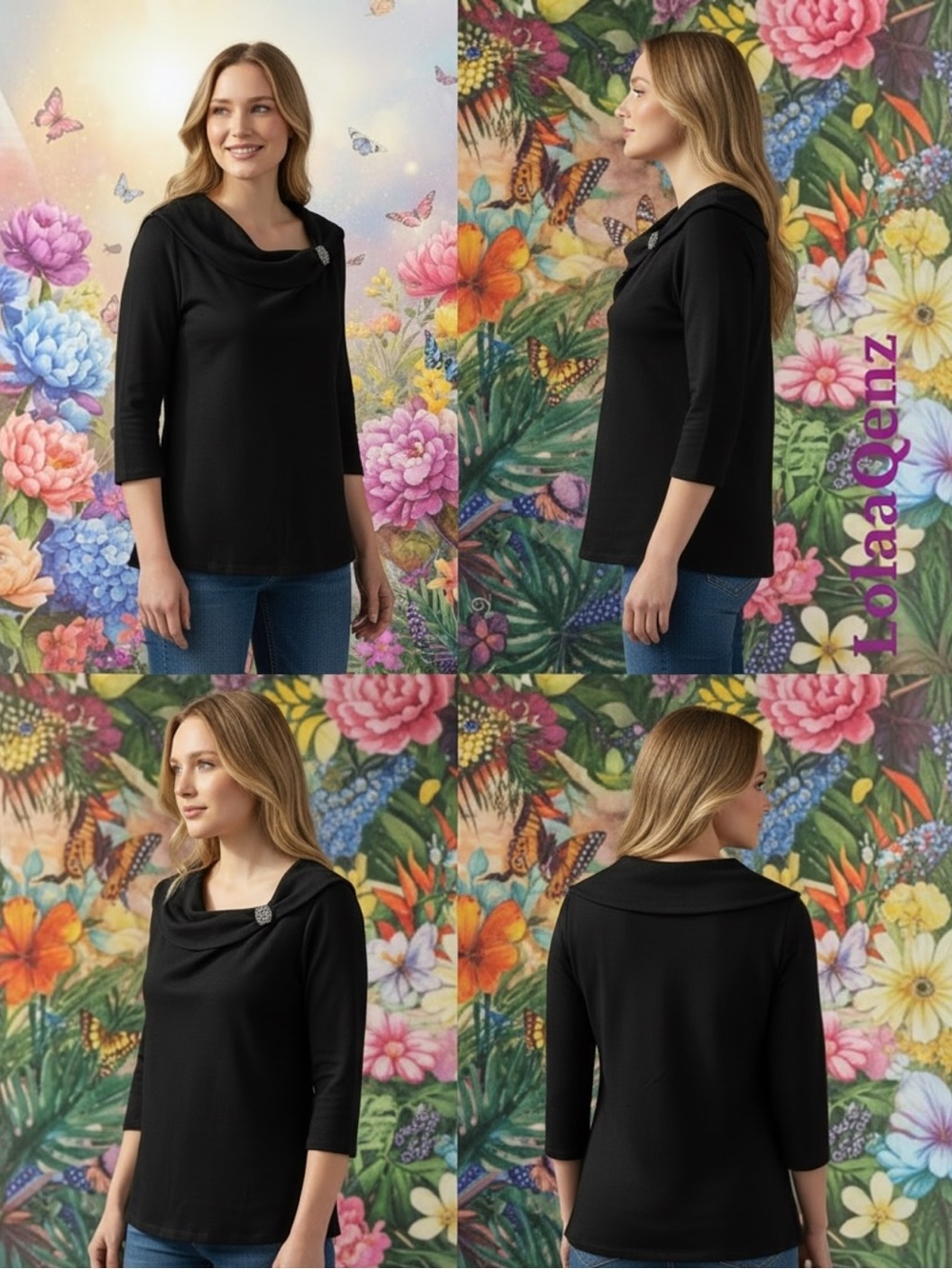 Rafaella Elegant Blouse NWT - Picture 2 of 7